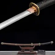 Japanese Katana Handmade Carbon Steel Real Full Tang Tachi Sword