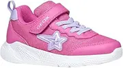 [Geox] Girls' J Sprintye Girl A Trainers, Fuchsia Lilac, 39 EU