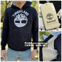 在飛比找蝦皮購物優惠-Timberland 大LOGO 熊寶寶刷毛外套 連帽外套 