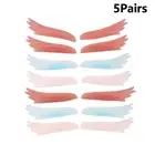 5Pairs/Box Eyelash Extension Silicone Pads Wing Shape Lash Lift Perm Curler -ln