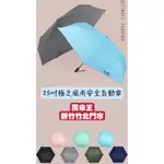 雨傘王☔️新竹竹北門市☔️25吋極之風尚安全自動摺疊傘 / 輕量1.5人黑膠防曬 / 售後有維修服務