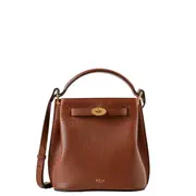 [Mulberry] Islington Bucket Oak Two-Tone Small Classic Grain