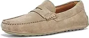 [BOSS] Hugo Men's Noel Suede Drivers, Garden Moss, 13