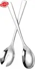 10 Inch Salad Servers 18/8 Stainless Steel Salad Spoon and Fork Serving Set