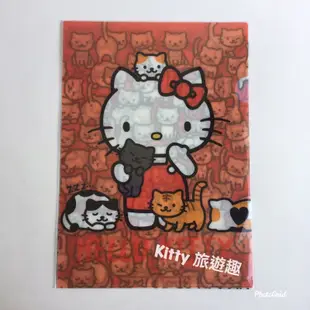 [Kitty 旅遊趣] Hello Kitty 文件夾組 凱蒂貓 A4資料夾2入 L型文件夾