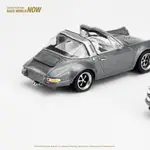 (林口現貨) POP RACE 1/64 SINGER TARGA - METALLIC GREY