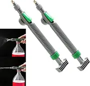 2pcs Handheld Sprayer - High Pressure Air Pump Manual Sprayer with Adjustable Nozzle - Garden Pump Sprayer - Hand Pump Sprayer Pressure Sprayer Top for Home Lawn Garden Watering (B)