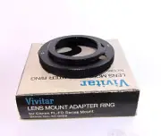 Vivitar Adapter Ring Canon FL to FD Camera Lens Mount Vintage #57-0558