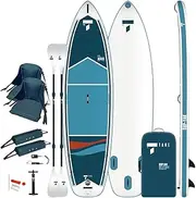 TAHE Beach SUP-Yak 2-in-1 Hybrid Inflatable Kayak + Paddle Board Complete Package