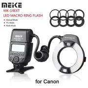 Meike MK-14EXT TTL Macro LED Ring Flash Speedlite for Canon EOS 5D 6D 7D 60D 70D