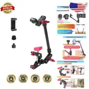 Durable 13" Articulating Friction Magic Arm & Super Clamp for Ultimate Stability