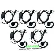 5X Earloop Earpiece Mic for UV-5R BF-888S UV-5R TK260 TK270 TK3160 TK3170 Radio