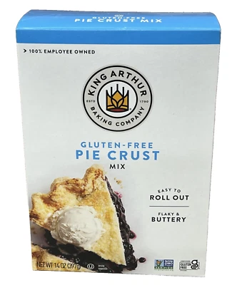 King Arthur Gluten Free Pie Crust Mix 14 oz