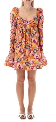 NWT Zimmerman Twist Front Floral Mini Dress, Sz US 8 $695