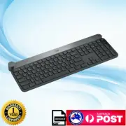 NEW Logitech Craft Advanced Wireless Keyboard Creative Input Dial Backlit Keys
