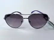 Foster Grant MAXBLOCK Janette Purple Tortoise Aviators Womens Sunglasses 100%UVA