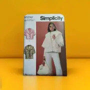 Simplicity SEWING PATTERN MISSES' JACKET' & BAG PURSE R12142/ S3009 SZ 6-14 NEW!