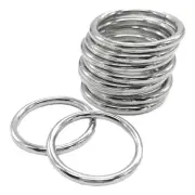 10X(Metal Macrame Rings 2 Inch for Macrame Plant Hangers Macrame Kit 107184