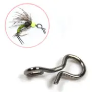 High Quality Fly Hook Swivel Snaps Quick Connector Clip for Trout Fishing