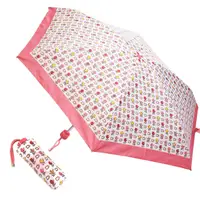 在飛比找HOTAI購優惠-【COACH】 花朵輕量型折疊晴雨傘-粉色