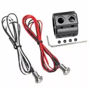 Prime 1" Handlebar Black Micro Switch Kit Dual Mini Switch bobber chopper cafe