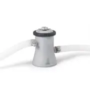 Intex C330 Cartridge Filter Pump 220-240V For Above Ground Swimming Pool White