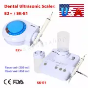 FDA Dental Ultrasonic Scaler w/ Handpiece 5 Tips fit Cavitron/EMS (2 Bottles)