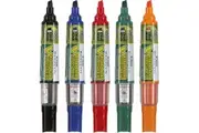 Pilot BeGreen V Board Marker Chisel - Assorted (Pack 5)
