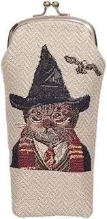 [Signare] Tapestry Glasses Case for Women Eyeglass Case with Fashion Pattern Design