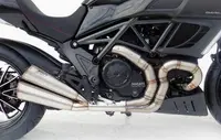 在飛比找Yahoo!奇摩拍賣優惠-DNS部品 Zard 排氣管 Ducati DIAVEL 鈦