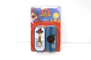Armitron Looney Toons Tweety Bird Watch *NEW* 1998 Vintage Quartz Brown Strap