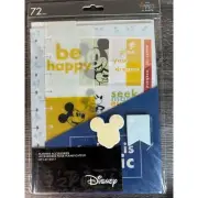 Disney: Mickey Mouse The Happy Planner Today is Magic 72Pc Accessory Pack NWT