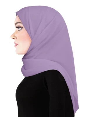 Chiffon Square Scarf Hijab Plain Chiffon Hijab Shawl Wrap Women Soft Scarves