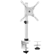 VIVO White TV & Ultra Wide Screen Monitor Desk Mount Stand for Screens up to 42"