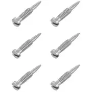 6pcs M1.4 x 8mm Thread Seeking Locating Screw Glasses Eyeglass Frame Fix Hinge