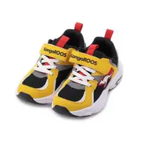 在飛比找ETMall東森購物網優惠-KANGAROOS 袋鼠 FUSION 透氣輕量慢跑鞋 黃黑