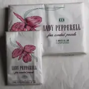 Vtg Lady Pepperell Full Sheet Set Combed Percale 2 Sheets Std Pillowcases NOS