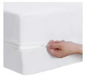 Waterproof Zipped Mattress Protector - Double Bed