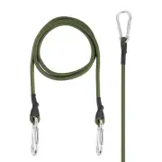 47.2" Bungee Cords 2Pcs Heavy Elastic Bungee Rope with Aluminum Alloy Hooks