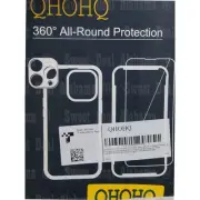 Cellphone Case w/ 2 Screen Protectors For iPhone 14 Pro Max, Midnight Green