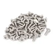 50pcs M4x10mm TV Computer LCD Monitor Stand Mounting Phillips Head Screws