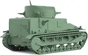 MRY-SFW Army Tank 1/160N Scale Unpainted Railroad Military Model Kit British Medium Tank Vickers Mk.I