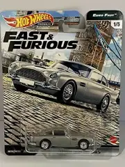HOT WHEELS PREMIUM FAST & FURIOUS EURO FAST ASTON MARTAIN DBS NEW!