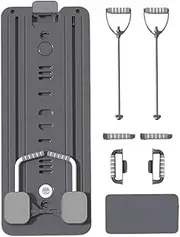 Pilates Board - Multi-Purpose Foldable Pilates Reformer Board | Multi-Purpose Portable with Bands Core Trainer Foldable Workout Equipment for Back Body Abdominal