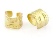 Spoon Adjustable Ring Raw brass (16mm 5.5US inner size) 2674