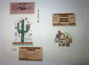 Old Town Needlework & Framing Adobe & Cactus Cross Stitch on Canvas Southwest