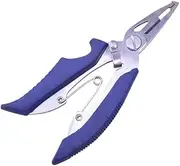 LLEIIshen 1Pcs Fishing Plier Scissor Braid Line Lure Cutter Hook Remover Tackle Tool Cutting Fish Use Scissors Fishing Pliers PR-046/1790