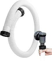 Pool Hoses for Ground Pools,1.5 Inch Diameter Ground Hose for Swimming Pools | 59 Inch Long, Interconnecting Tubes, Sand Filters Accessories for Gardens, Lawns