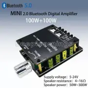 TPA3116 2x100W Mini 5.0 Bluetooth High power Amplifier Board Adjustable Button
