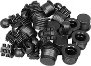 uxcell Speaker Grill Guides Plastic Black Ball Socket Type Dia 12mm for Speaker Parts Accessories Pack of 8